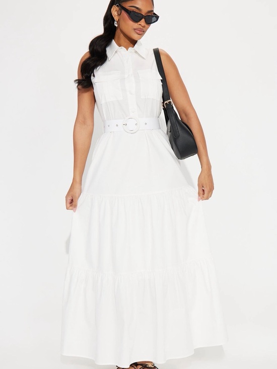 Fashion Nova Dresses & Skirts - Fashion nova poplin maxi dress